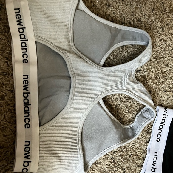 New Balance Women's Sports Bra Collection - White, Black, Pink, Grey - Picture 9 of 16